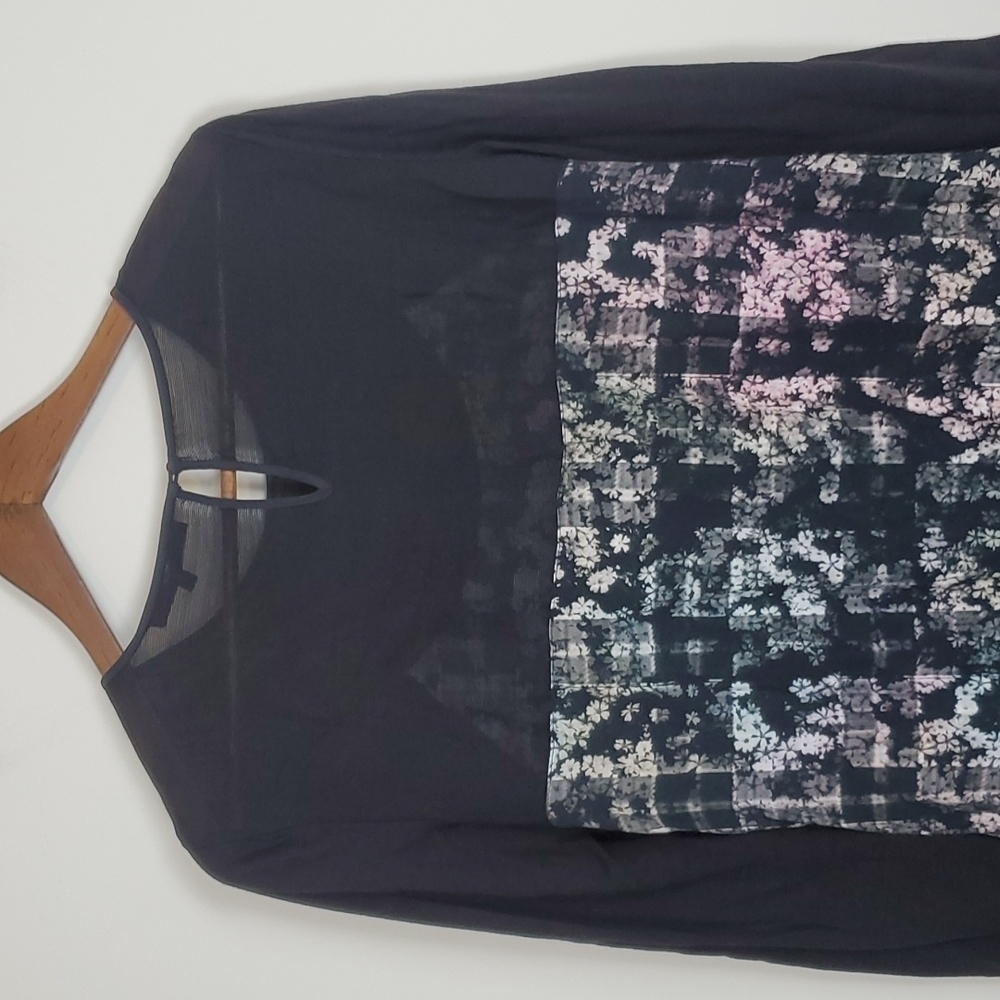 Tibi Floral Viscose A-line‎ Midi Dress - Picture 10 of 11